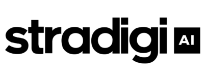 Stradigi AI Logo Black