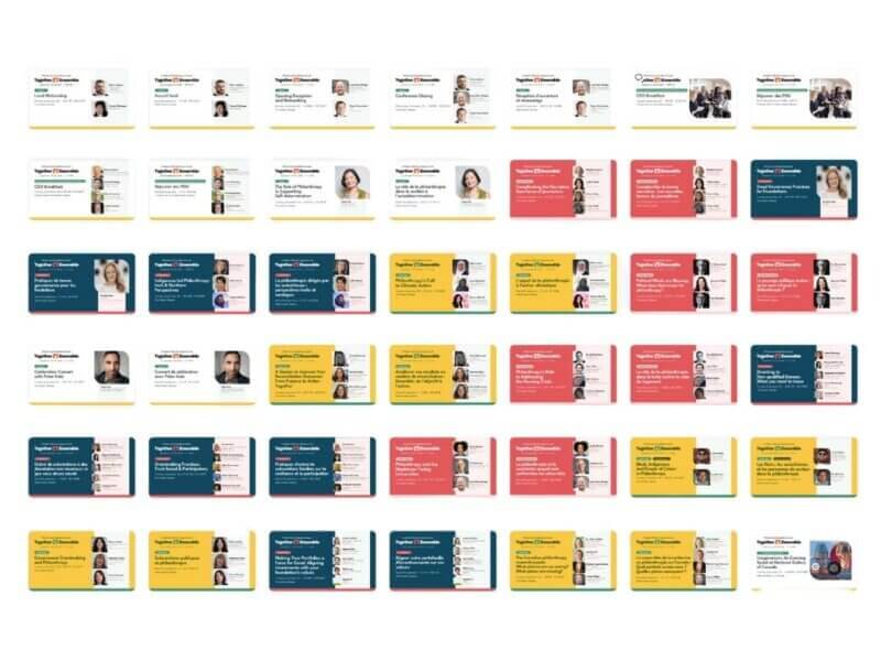 Image displaying social media cards created by Third Wunder to support PFC's social media marketing efforts