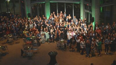 Photo featuring the team responsible for making PFC's Together25Ensemble conference possible