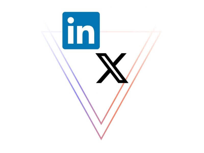 Third Wunder branded image featuring the LinkedIn and X-formerly-Twitter logos