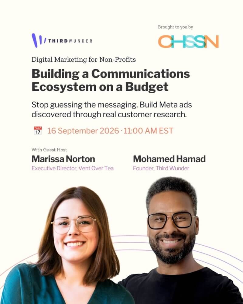 With Wunder Webinar - Marketing for Nonprofits - Sep 16 2026